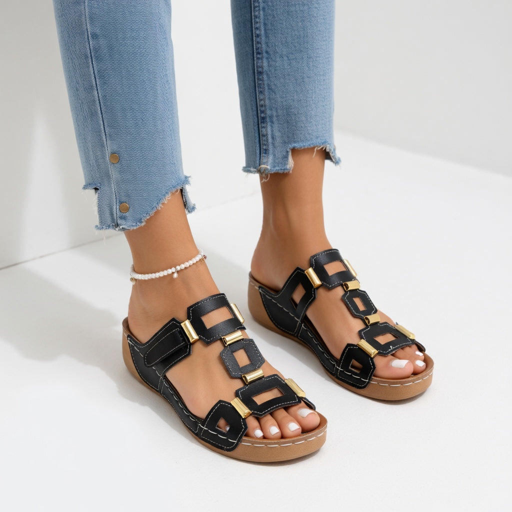 Soléna™ — Sandalias de verano elegantes, cómodas y ergonómicas
